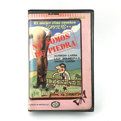 NO SOMOS DE PIEDRA MANUEL SUMMERS ALFREDO LANDA LALY SOLDEVILA JOSE LUI COLL VHS