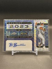 2022 Leaf Metal Brandon Barriera Blue Wave 5/5 Auto Flight to 2023