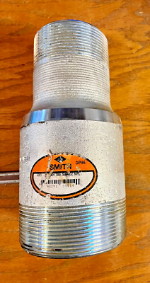 JB SMITH A106B 4''X3'' XXS SP95 STD Swage Nipple 9 1/4'' L Threaded Both Ends New