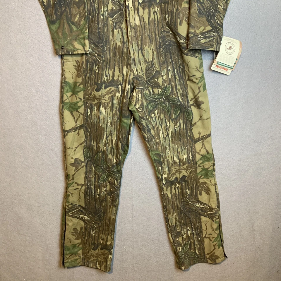 Vintage 90’s American Tradition 10X Realtree Coveralls Men Med 38-40 Made in USA - Image 2 of 4