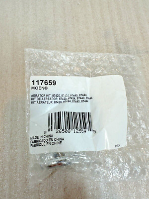 Moen 117659 Manufacturer Replacement Aerator Kit Chrome