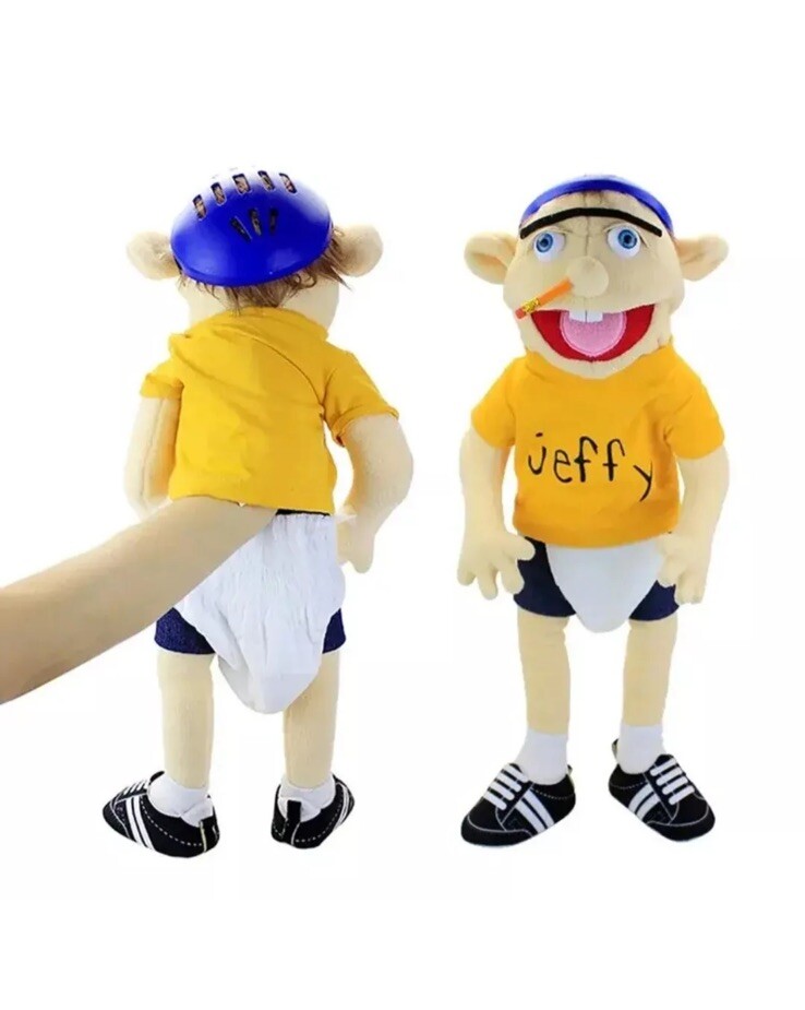 Jeffy Puppet 60cm Jeffy Hand Puppet Plush Toy 23