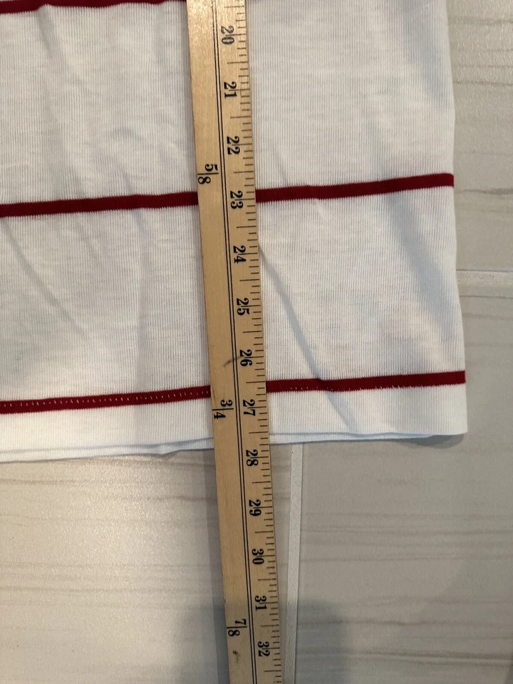 Polo De Colección Años 80 USC Trojans Sahara Blanco Pecho Rayas Puntada Única - L The Big K Foto 4 de 4