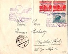 1936 Warsaw Poland Rare Ballon Flight Airmail Local Cover To Bielsko — photo 1