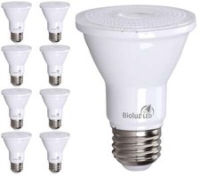 8 Pack PAR20 LED Bulb 75W Replacement 90 CRI Indoor / Outdoor Dimmable Spot Ligh