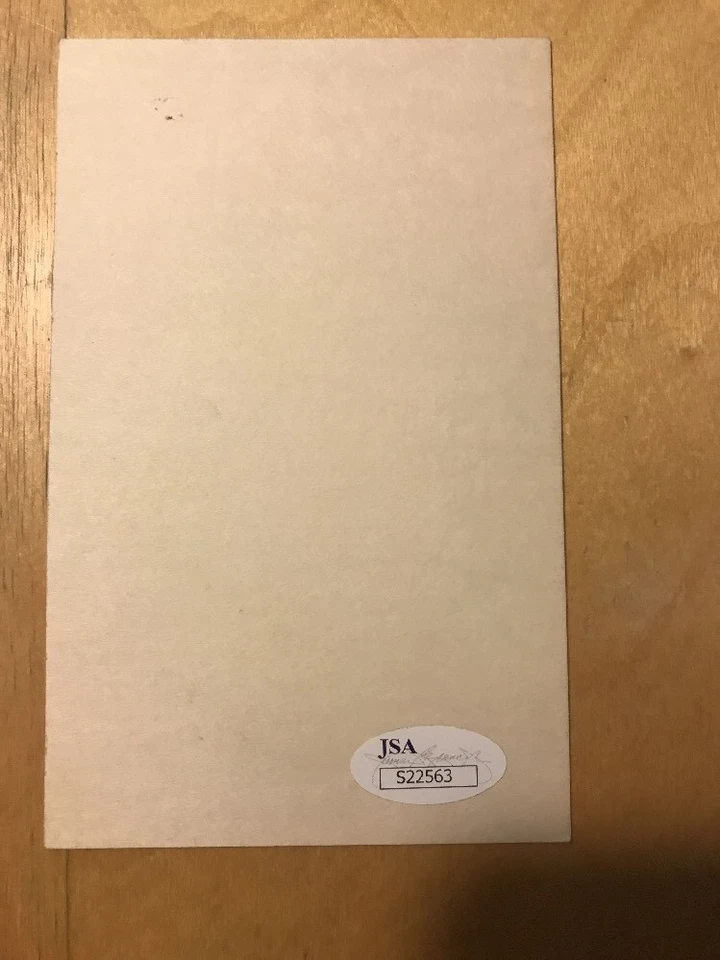 Duke Snider Autograph Signed Dodgers Baseball Great Hall Of Fame 3.5x5.5 Pic JSA - Image 3 of 4