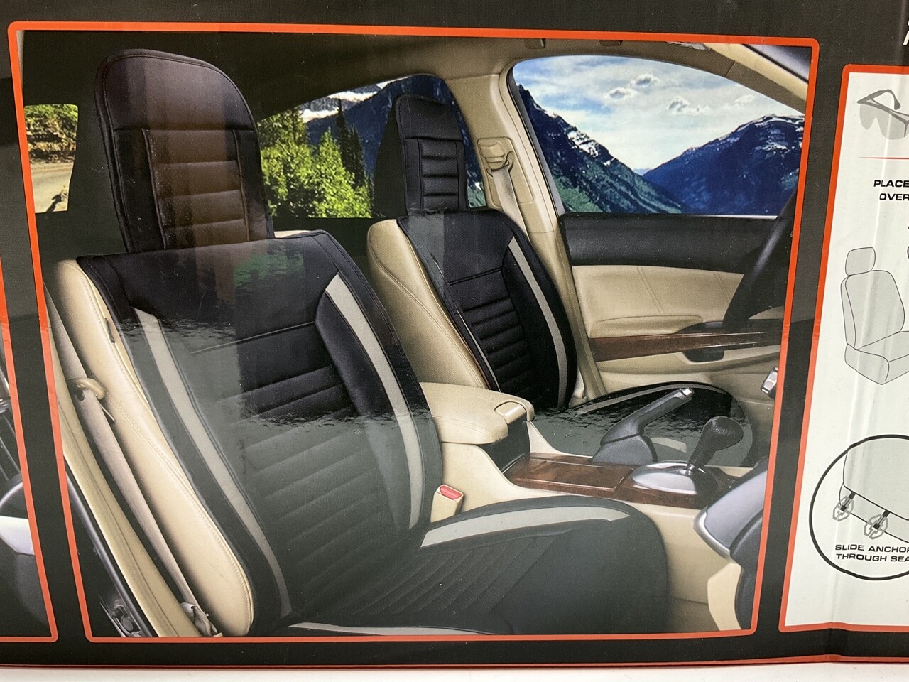 (2) Masque 63054 Gray Luxury Series Universal Seat Covers (PAIR) eBay