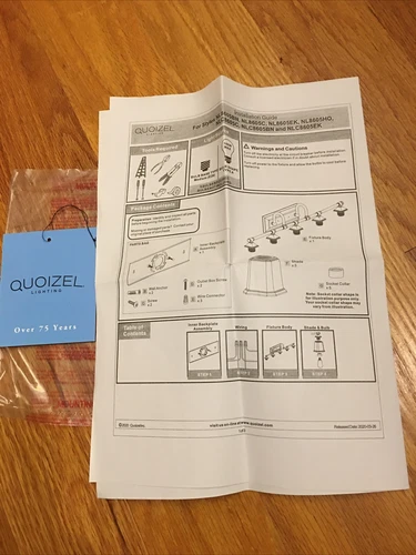 Quoizel Nicholas 5 Light Bath, Brushed Nickel/Clear NLC8605BN - Read Description - Picture 13 of 16