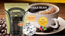 100 KONA coffee 7oz HUALALAI ESTATE - WHOLE BEAN PesticideFree