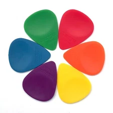 Wedgie Delrin EX Guitar Pick Sampler Pack | Thin, Medium, and Heavy | 6 pcs