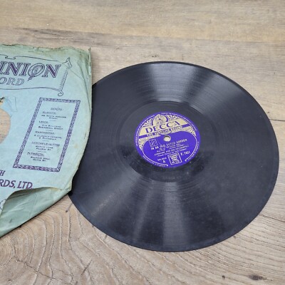 Decca 78rpm 10  F.7451 In an old Dutch Garden by an Old Dutch Mill Rare