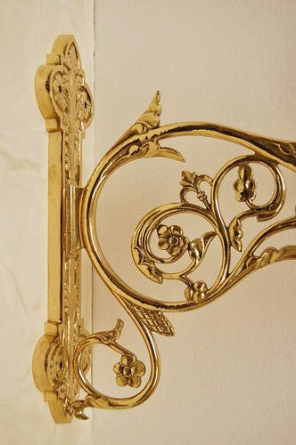 TRADITIONAL 15" CHURCH CONSECRATION WALL CANDLE HOLDER #297- (CHALICE CO.) - Picture 4 of 4