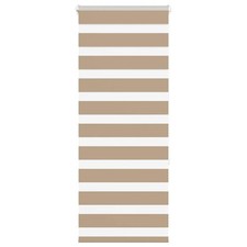 Zebrarollo Sandbraun 55x150 Cm Stoffbreite 50,9 Cm Polyester