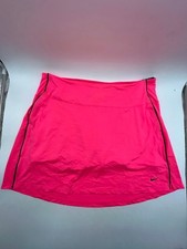 Nike Dri Fit Golf Skort Womens XXL Pink Built In Shorts Athletic