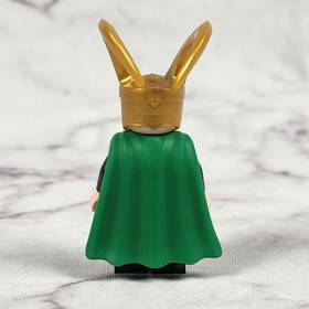LEGO Marvel Super Heroes Loki sh0968 Minifigure Flexible Rubber Cape