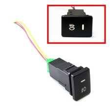 Factory Style 4-pole 12v Push Button Switch W Led Background Indicator Lights