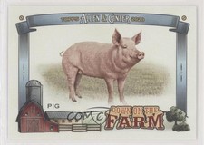 2020 Topps Allen & Ginter's Down on the Farm Pig #DF-P c4q