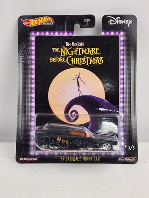 Hot Wheels Nightmare Before Christmas 59 Cadillac Funny Car
