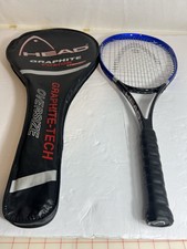 Head Graphite Fusion Xtralong Oversize Tennis Racket With Case