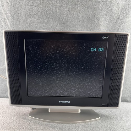 Sylvania LD155SC8 LCD TV/DVD Combo 15" Flatscreen HDTV Retro Gaming DVD NO WORK - Picture 16 of 19