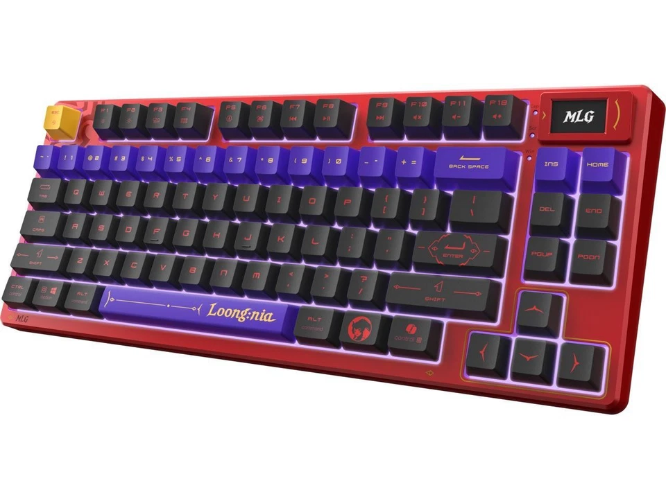MSI Forge TKL Wireless MLG Edition Gaming Keyboard-Mechanical Linear Switches, - Image 2 of 4