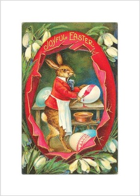 Lucca Paperworks Joyful Easter Blank Card, 5 X 7