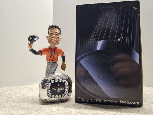 Jose Altuve Houston Astros MLB 2017 Forever Collectibles FOCO #'d Bobblehead NIB - Picture 12 of 15