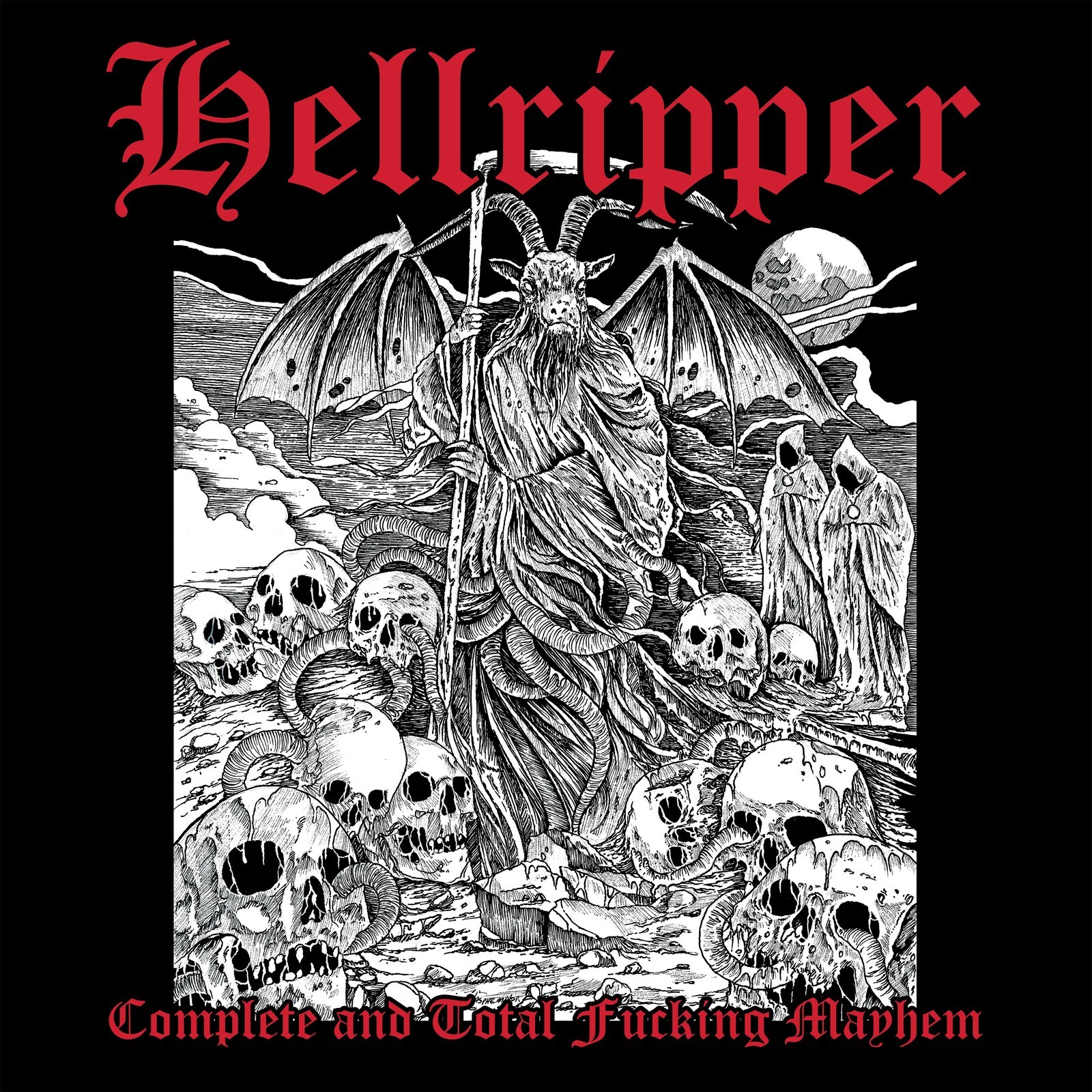 Hellripper Complete & Total Fucking Mayhem LP Vinyl NEW