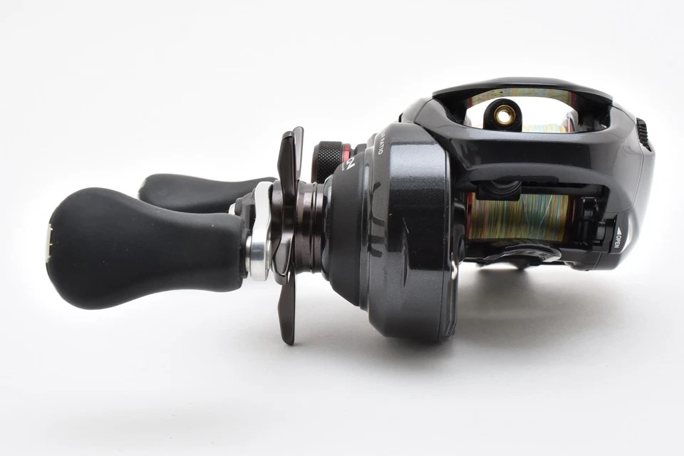 Shimano Scorpion 70XG Mano Destra Esca Colata Mulinello Vicino Mint Japan #2663 - Immagine 2 di 4
