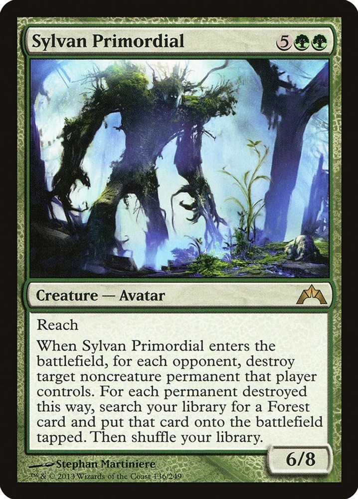 Sylvan Primordial [GTC - 136 Moderately Played]