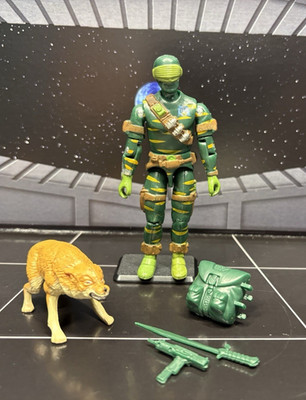Black Major Tiger Force Snake Eyes GI Joe ARAH O-Ring Complete Loose Figure 1:18