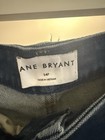 Lane Bryant Women's Denim Wide-Leg Culottes 14P Petite Blue Mid Rise 5-Pocket — photo 2