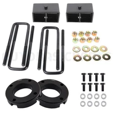 For 2007-2021 Toyota Tundra 2WD 4WD 2" Front & 3" Rear Leveling Lift Kit Black