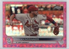 2022 Topps Chrome Logofractor Edition Pink Refractor /199 Nolan Arenado #24 7xr