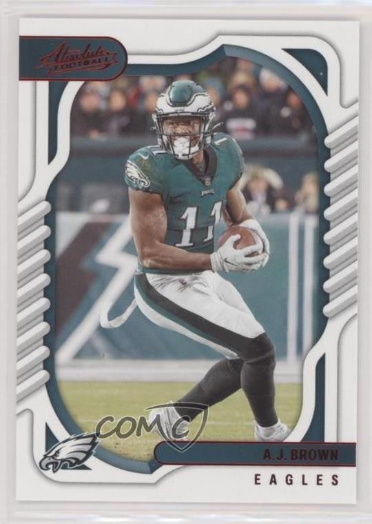 2022 Panini Absolute Red AJ Brown #80 2qw