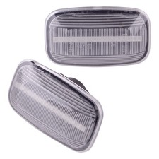 2x Side Marker Fender Turn Signal Lamp Fit For Toyota Land Cruiser 70 80 90 100