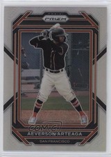 2023 Panini Prizm Silver Prizm Aeverson Arteaga #172 sc8