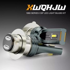 For Kawasaki Bayou LED Headlights 2pcs Bulbs 6000K White Kit 220 250 300 400 KLF