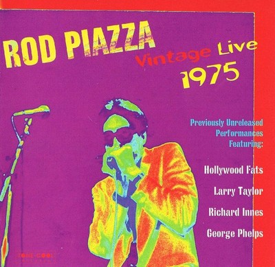 Rod Piazza - Vintage Live 1975 (CD) (Very Good Plus (VG+)) - 3700145401