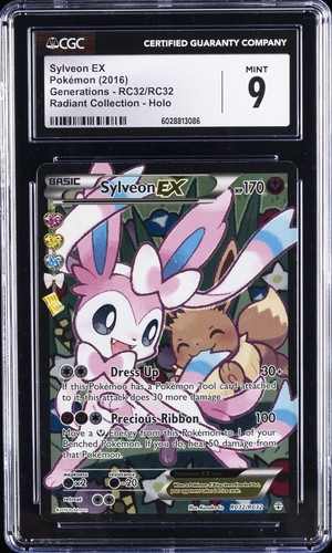 Sylveon-EX graded CGC 9 for sale on eBay
