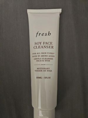 New Fresh Soy Face Cleanser 5.0 oz / 150ml Sealed Icon Box IPSY Gabrielle Union