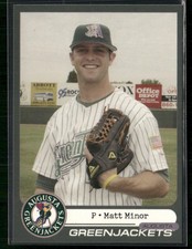 Matt Minor 2005 Augusts Green Jackets Team Set Card