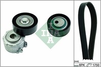 1X Ina 529 0092 10 Keilrippenriemensatz FüR CitroëN Fiat Lancia Peugeot