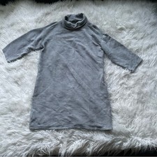 Loft Ribbed Turtleneck Dress