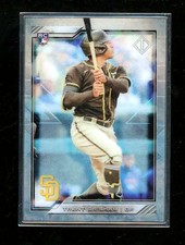 2020 Bowman Transcendent Collection Trent Grisham /100 #15 Rookie Padres UX3149