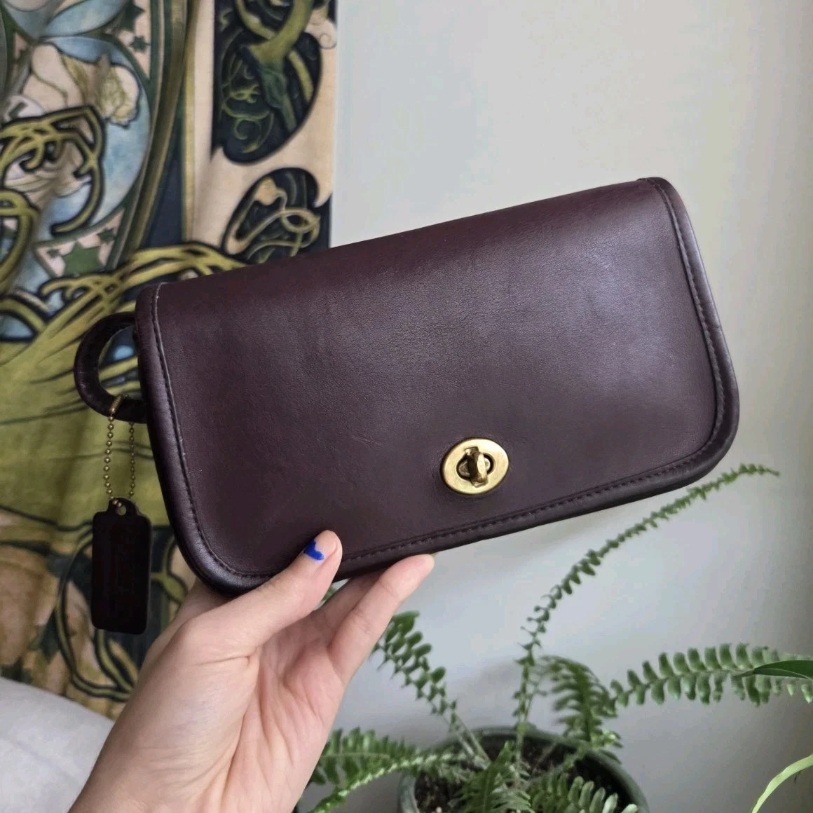Coach Turn Lock Solid Bags & Handbags for Women for sale | eBay