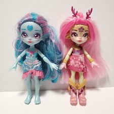 Magic Mixies Pixlings Deerlee The Deer  Marena The Mermaid Fashion Doll Only 6"