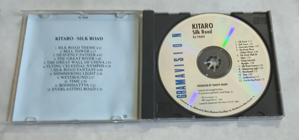 Kitaro - Silk Road I - CD Album - 1983 Canyon Records Japan Foto 4 de 4