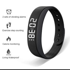Smart Bracelet LED Digital Waterproof Smart Clock Smartband With running pedomet