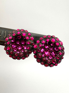 Konplott Clips NEU inside out Ohrringe pink rosa NP 99 90€ Schmuck